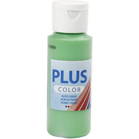 Plus Color Acrylverf Bright Green 60 ml | Hobbyverf